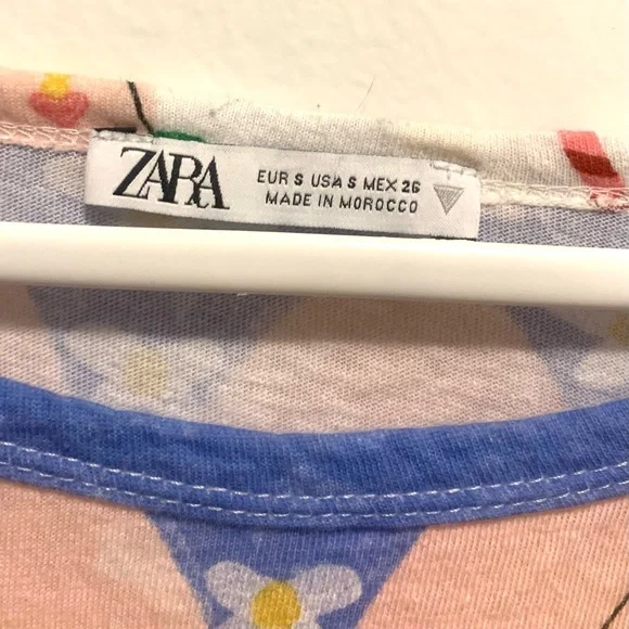 Zara Woman’s funky art print t-shirt - Picture 5 of 7